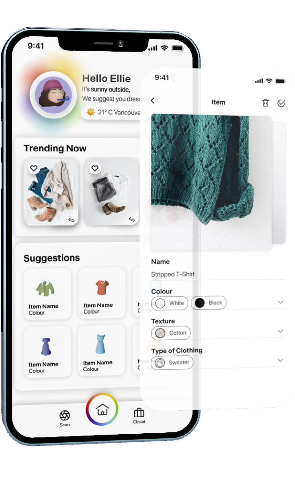 Colourfit app preview